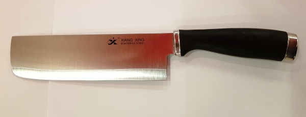 Нож длинный широкий черная ручка Xiang (Q56) - 31 см.